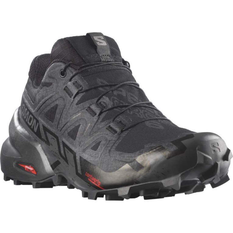 Sapatilhas Trail Running Salomon Speedcross 6 GTX Feminino Pretas | PT D60458